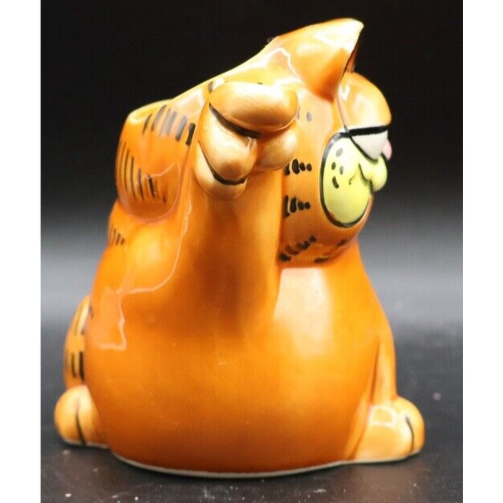 Vintage 1981 Enesco Garfield I Love Moo Juice Ceramic Creamer - Picture 4 of 9